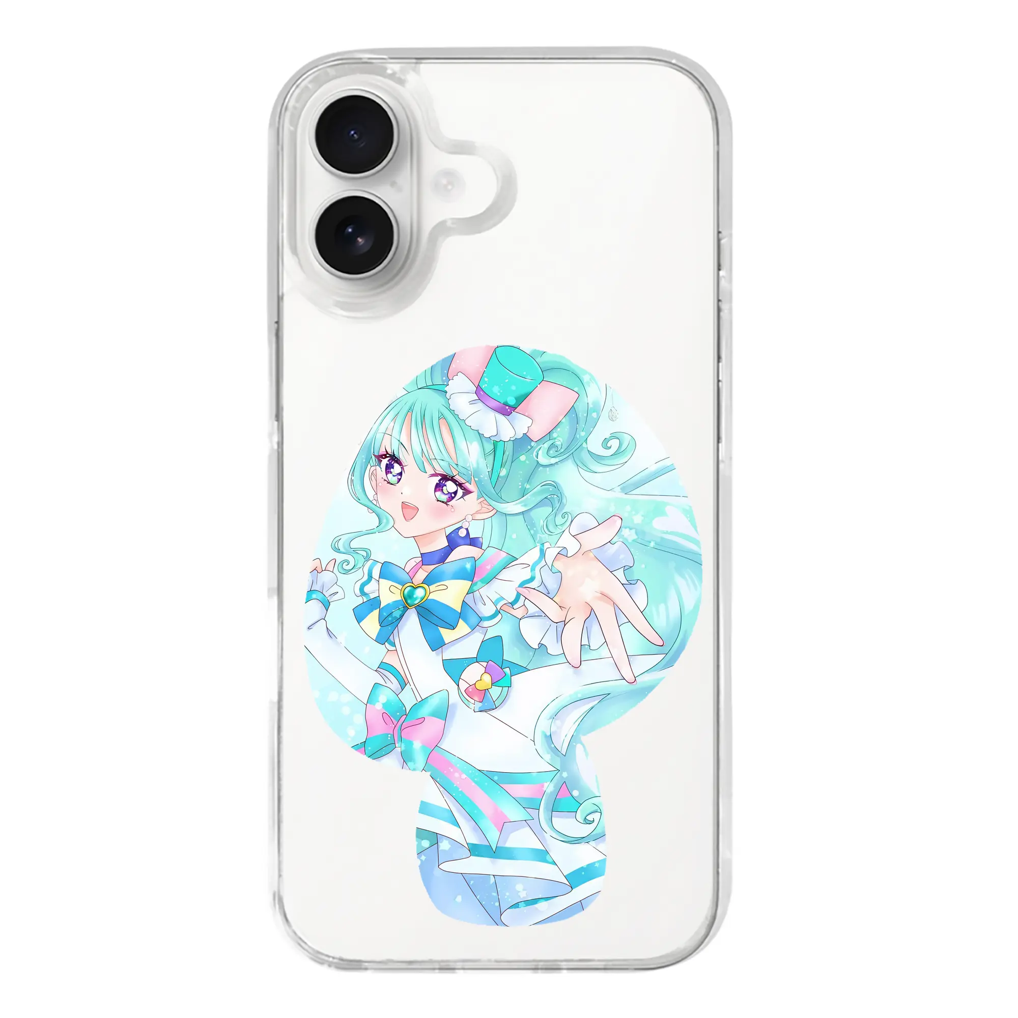 わんだふるぷりきゅあ グッズ 猫屋敷まゆ - iPhone 17シリーズ 透明スマホケース – 薄型・耐衝撃・精密フィット保護カバー